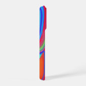 Summerfeeling , Abstrakt 3D Rainbowart iPhone Hülle (Rechte Seite)