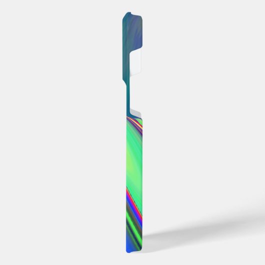 Summerfeeling , Abstrakt 3D Rainbowart iPhone Hülle (Linke Seite)