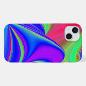Summerfeeling , Abstrakt 3D Rainbowart iPhone Hülle (Rückseite (Horizontal))