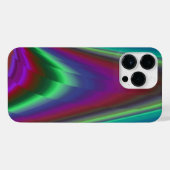 Summerfeeling , Abstrakt 3D Rainbowart iPhone Hülle (Rückseite (Horizontal))