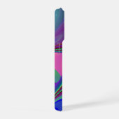Summerfeeling , Abstrakt 3D Rainbowart iPhone Hülle (Rechte Seite)