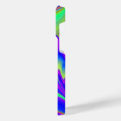 Summerfeeling , Abstrakt 3D Rainbowart iPhone Hülle (Linke Seite)