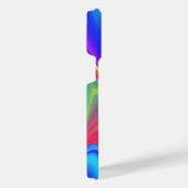 Summerfeeling , Abstrakt 3D Rainbowart iPhone Hülle (Rechte Seite)