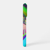 Summerfeeling , Abstrakt 3D Rainbowart iPhone Hülle (Rechte Seite)