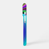 Summerfeeling , Abstrakt 3D Rainbowart iPhone Hülle (Linke Seite)