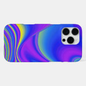 Summerfeeling , Abstrakt 3D Rainbowart iPhone Hülle (Rückseite (Horizontal))