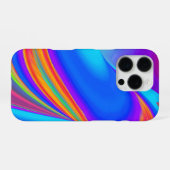 Summerfeeling , Abstrakt 3D Rainbowart iPhone Hülle (Rückseite (Horizontal))