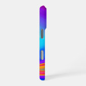 Summerfeeling , Abstrakt 3D Rainbowart iPhone Hülle (Rechte Seite)