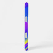 Summerfeeling , Abstrakt 3D Rainbowart iPhone Hülle (Rechte Seite)