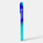 Summerfeeling , Abstrakt 3D Rainbowart iPhone Hülle (Linke Seite)