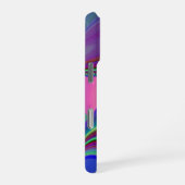 Summerfeeling , Abstrakt 3D Rainbowart iPhone Hülle (Rechte Seite)