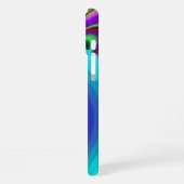 Summerfeeling , Abstrakt 3D Rainbowart iPhone Hülle (Linke Seite)