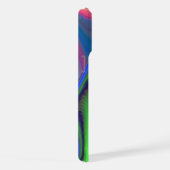 Summerfeeling , Abstrakt 3D Rainbowart iPhone Hülle (Rechte Seite)