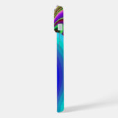 Summerfeeling , Abstrakt 3D Rainbowart iPhone Hülle (Linke Seite)