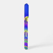 Summerfeeling , Abstrakt 3D Rainbowart iPhone Hülle (Rechte Seite)