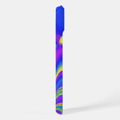 Summerfeeling , Abstrakt 3D Rainbowart iPhone Hülle (Rechte Seite)