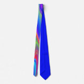 Summerfeeling , Abstrakt 3D Rainbowart Krawatte (Rückseite)