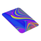 Summerfeeling , Abstrakt 3D Rainbowart Magnet (Rechte Seite)