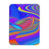 Summerfeeling , Abstrakt 3D Rainbowart Magnet (Vertikal)