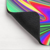 Summerfeeling , Abstrakt 3D Rainbowart Mousepad (Ecke)