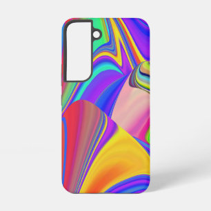 Summerfeeling , Abstrakt 3D Rainbowart Samsung Galaxy Hülle