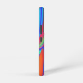 Summerfeeling , Abstrakt 3D Rainbowart Samsung Galaxy Hülle (Rechte Seite)