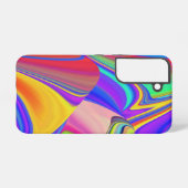 Summerfeeling , Abstrakt 3D Rainbowart Samsung Galaxy Hülle (Rückseite (Horizontal))