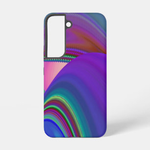 Summerfeeling , Abstrakt 3D Rainbowart Samsung Galaxy Hülle