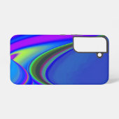 Summerfeeling , Abstrakt 3D Rainbowart Samsung Galaxy Hülle (Rückseite (Horizontal))