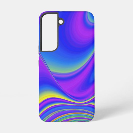 Summerfeeling , Abstrakt 3D Rainbowart Samsung Galaxy Hülle (Rückseite)