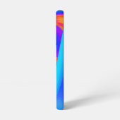 Summerfeeling , Abstrakt 3D Rainbowart Samsung Galaxy Hülle (Linke Seite)