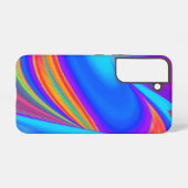 Summerfeeling , Abstrakt 3D Rainbowart Samsung Galaxy Hülle (Rückseite (Horizontal))
