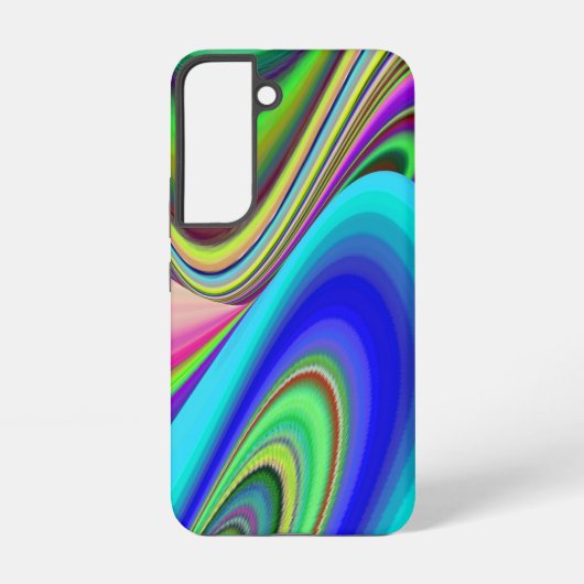 Summerfeeling , Abstrakt 3D Rainbowart Samsung Galaxy Hülle (Rückseite)