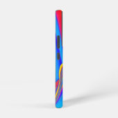 Summerfeeling , Abstrakt 3D Rainbowart Samsung Galaxy Hülle (Rechte Seite)