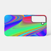 Summerfeeling , Abstrakt 3D Rainbowart Samsung Galaxy Hülle (Rückseite (Horizontal))