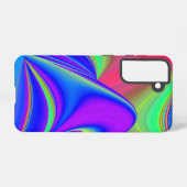 Summerfeeling , Abstrakt 3D Rainbowart Samsung Galaxy Hülle (Rückseite (Horizontal))