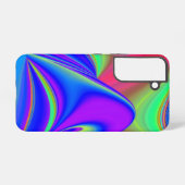 Summerfeeling , Abstrakt 3D Rainbowart Samsung Galaxy Hülle (Rückseite (Horizontal))