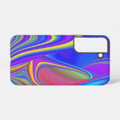 Summerfeeling , Abstrakt 3D Rainbowart Samsung Galaxy Hülle (Rückseite (Horizontal))
