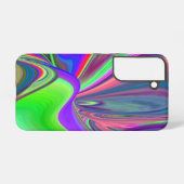 Summerfeeling , Abstrakt 3D Rainbowart Samsung Galaxy Hülle (Rückseite (Horizontal))