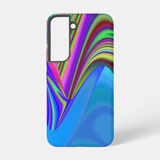 Summerfeeling , Abstrakt 3D Rainbowart Samsung Galaxy Hülle (Rückseite)