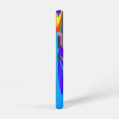 Summerfeeling , Abstrakt 3D Rainbowart Samsung Galaxy Hülle (Rechte Seite)