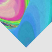 Summerfeeling , Abstrakt 3D Rainbowart Seidenpapier (Detail)