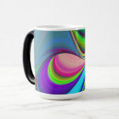Summerfeeling , Abstrakt 3D Rainbowart Verwandlungstasse (Vorderseite Links)