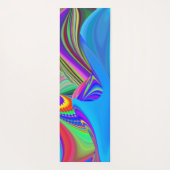 Summerfeeling , Abstrakt 3D Rainbowart Yogamatte (Rückseite)