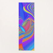 Summerfeeling , Abstrakt 3D Rainbowart Yogamatte (Vorderseite)