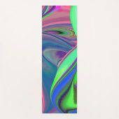 Summerfeeling , Abstrakt 3D Rainbowart Yogamatte (Vorderseite)