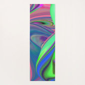 Summerfeeling , Abstrakt 3D Rainbowart Yogamatte (Rückseite)