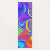 Summerfeeling , Abstrakt 3D Rainbowart Yogamatte (Vorderseite)