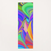 Summerfeeling , Abstrakt 3D Rainbowart Yogamatte (Vorderseite)