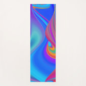 Summerfeeling , Abstrakt 3D Rainbowart Yogamatte (Vorderseite)